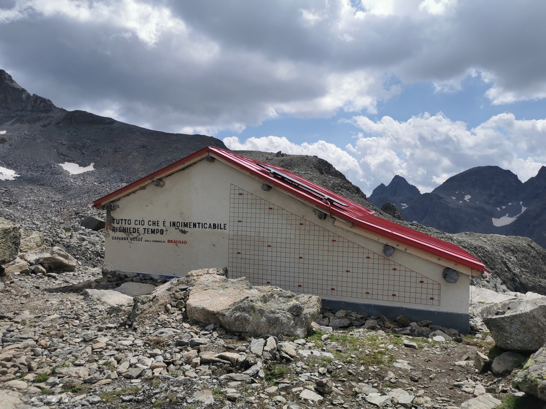 bivak_Capanna_Dosdé_2828m.